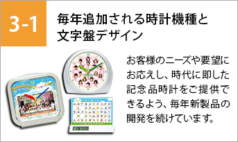 毎年追加される時計機種と文字盤デザイン