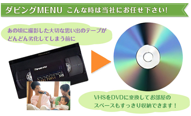 まるごとDVDダビングキャンペーン